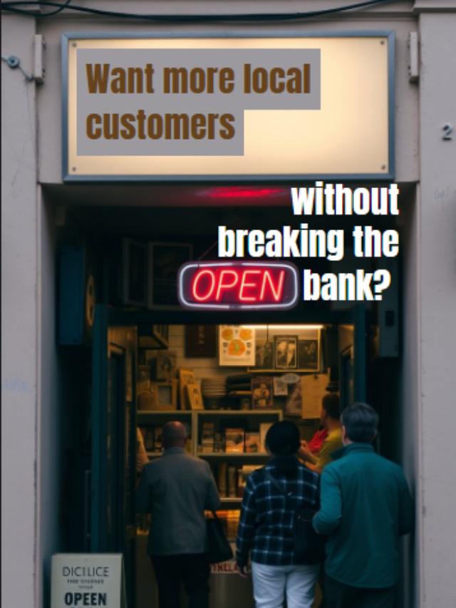 Run Low-Budget, Hyper-Local Ads to Attract Nearby Customers